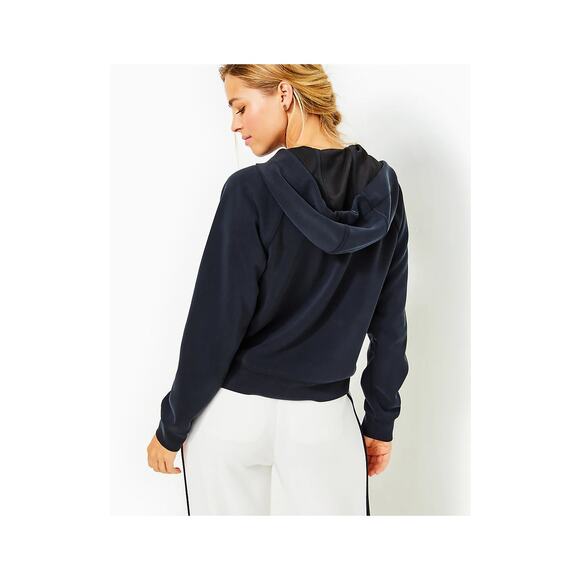 Lilly Pulitzer Upf 50 Kendy Pullover Noir - L - Picture 3 of 5